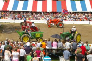 Tractors at Country Fest