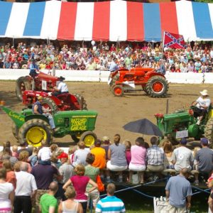 Tractors at Country Fest