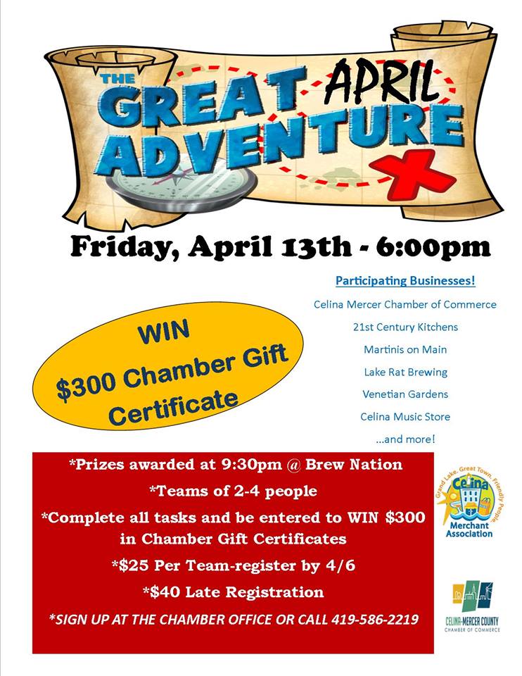 The Great Adventure flyer