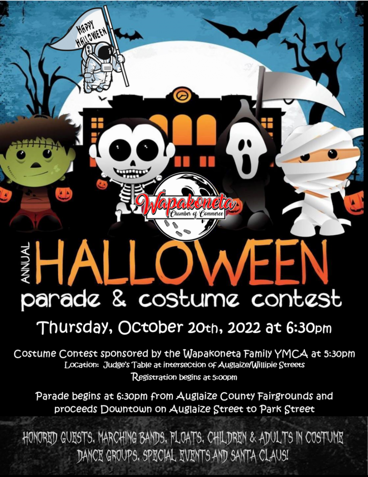 Halloween Parade Greater Grand Lake Visitors Region